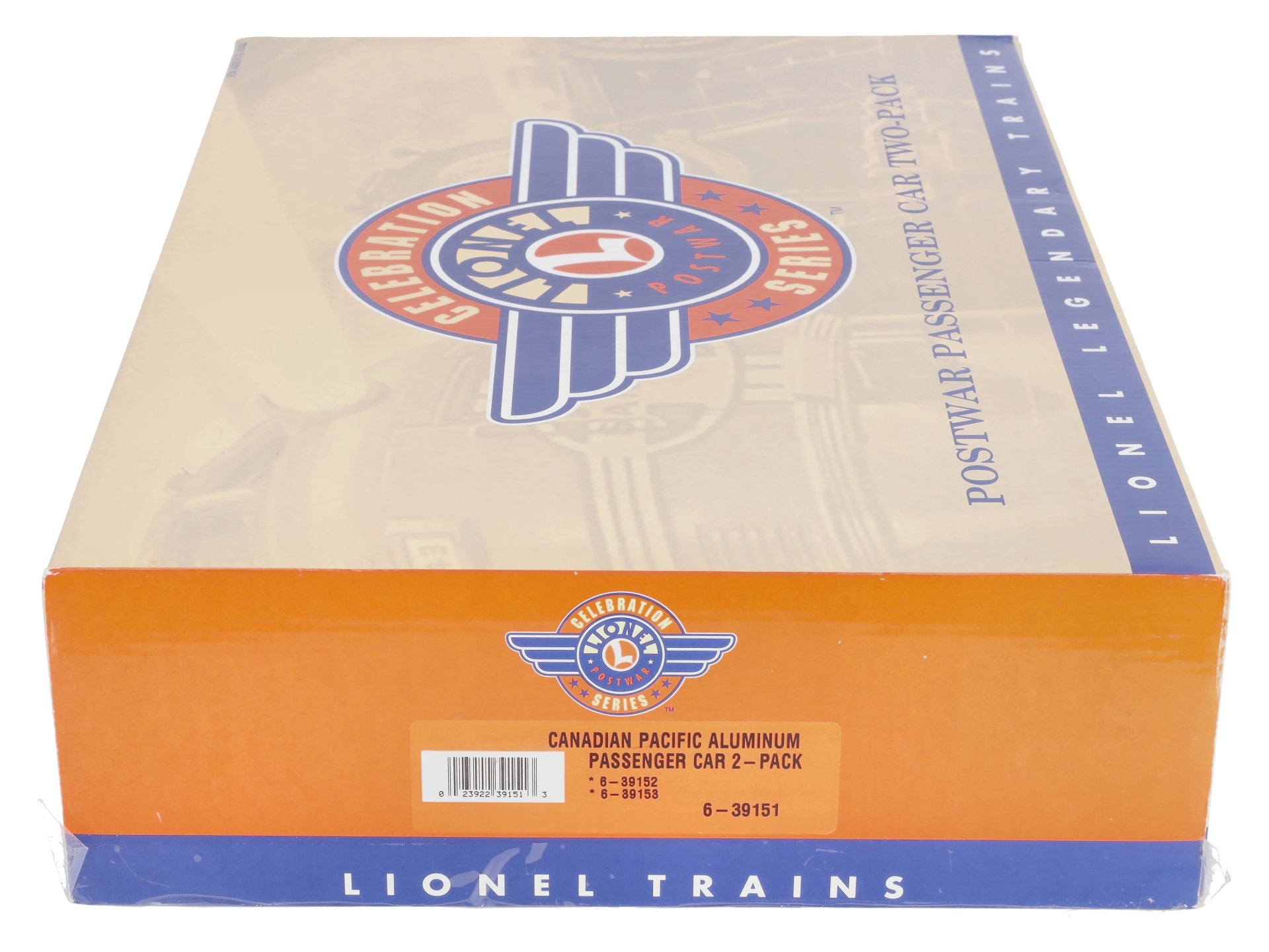 Lionel 6-39151 Canadian Pacific Aluminum Passenger Car (Set of 2) NIB