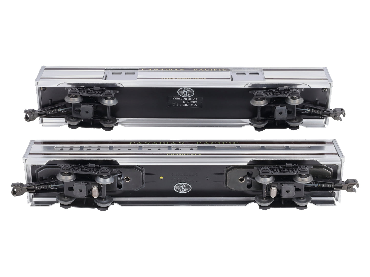 Lionel 6-39151 Canadian Pacific Aluminum Passenger Car (Set of 2) NIB