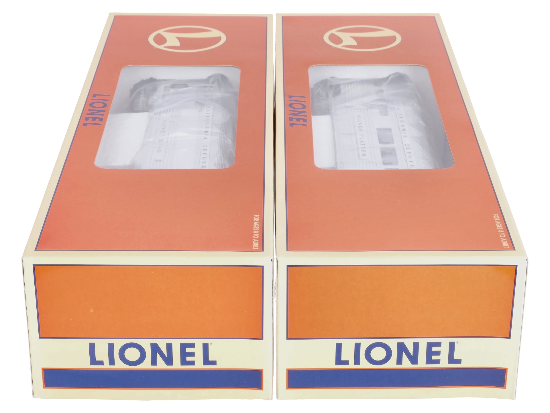Lionel 6-39182 O Gauge Western Pacific Aluminum Passenger Car (Pack of 2) LN/Box