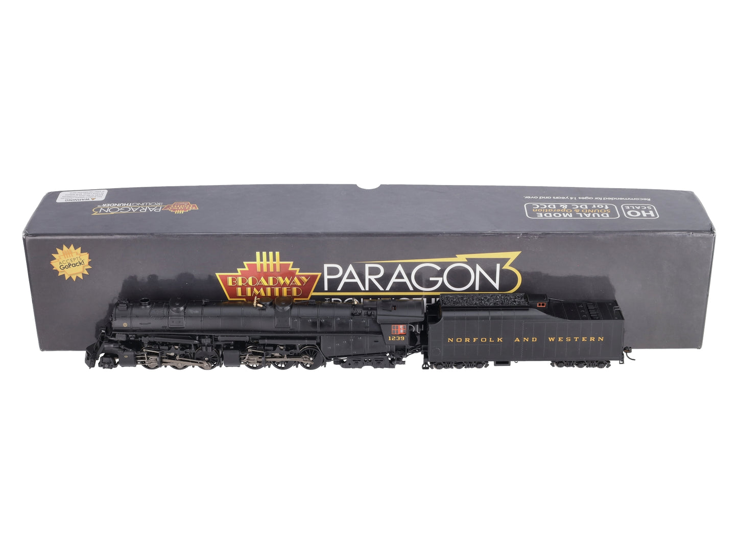 Broadway Limited 5995 HO N&W Class A 2-6-6-4 Steam Locomotive Sound/DC/DCC #1239