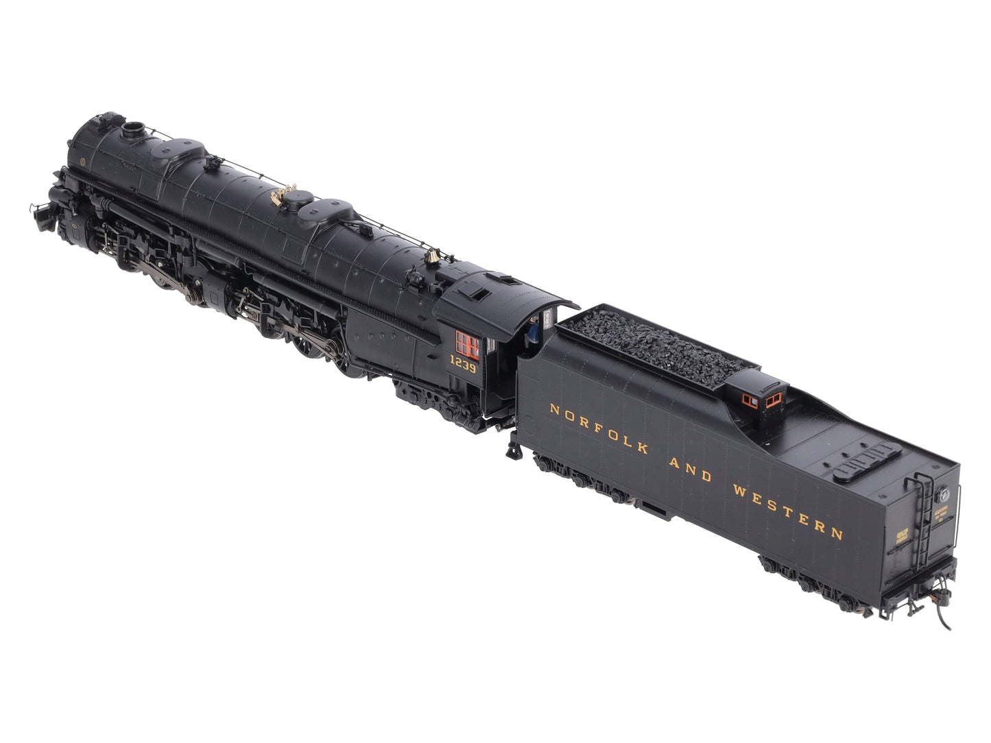 Broadway Limited 5995 HO N&W Class A 2-6-6-4 Steam Locomotive Sound/DC/DCC #1239