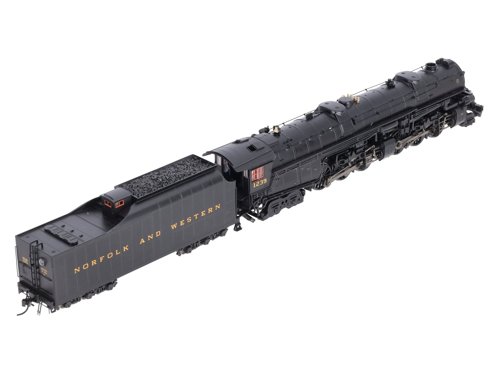 Broadway Limited 5995 HO N&W Class A 2-6-6-4 Steam Locomotive Sound/DC/DCC #1239