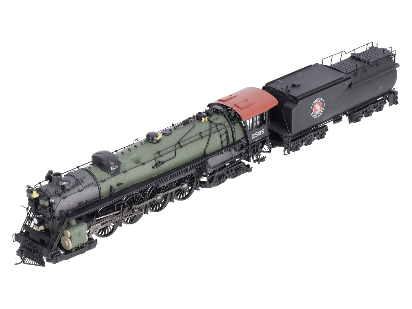 Broadway Limited 6714 HO GN S-2 4-8-4 Open Cab Steam Locomotive Sound/DCC #2585