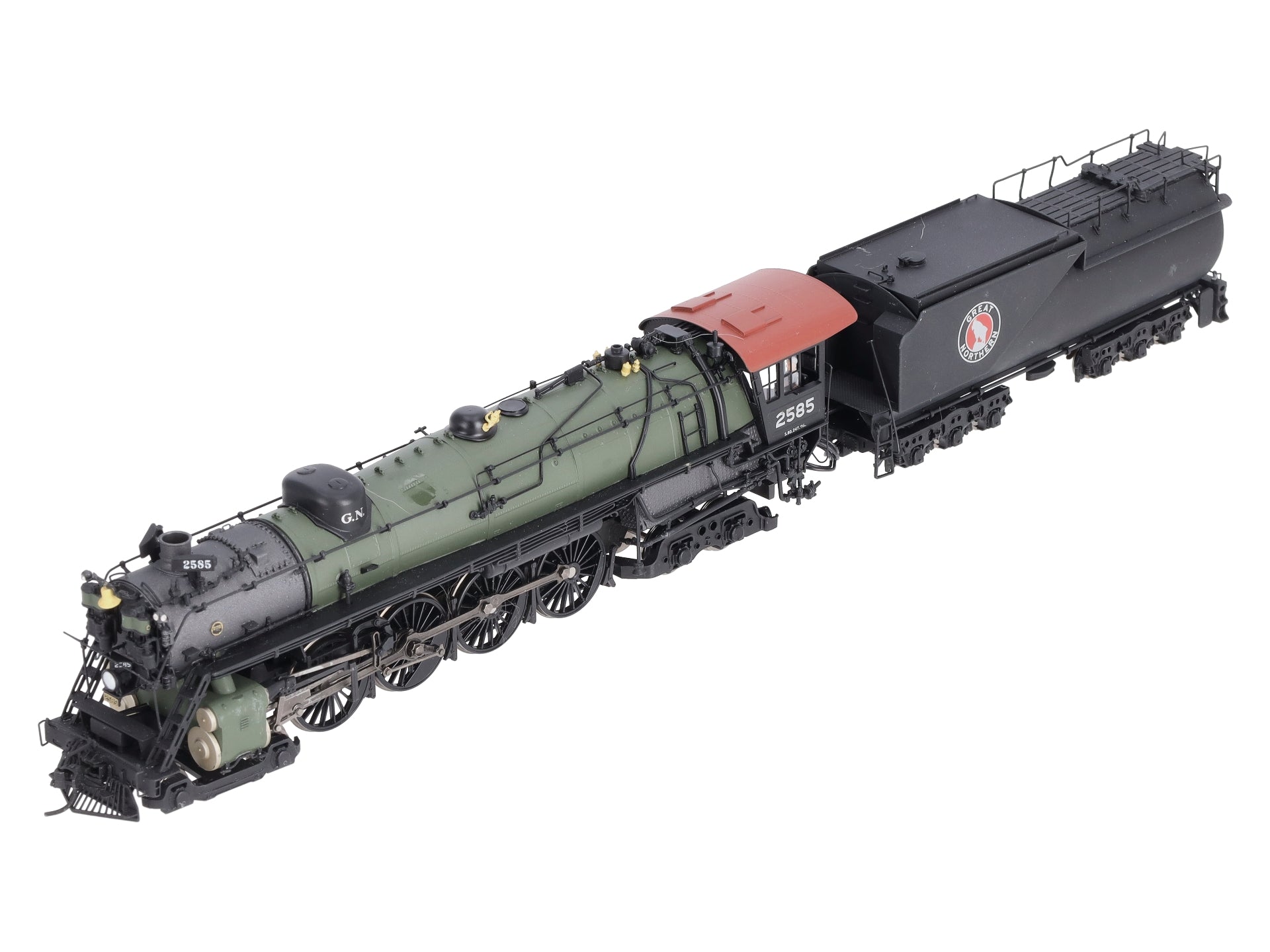 Broadway Limited 6714 HO GN S-2 4-8-4 Open Cab Steam Locomotive Sound/DCC #2585