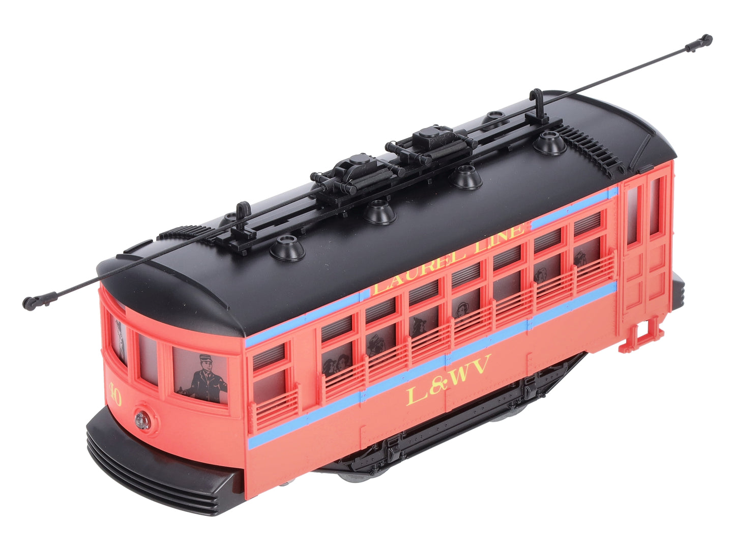 Lionel 6-58275 O Gauge Grzyboski's Trains 40th Anniversary Laurel Line Trolley LN/Box