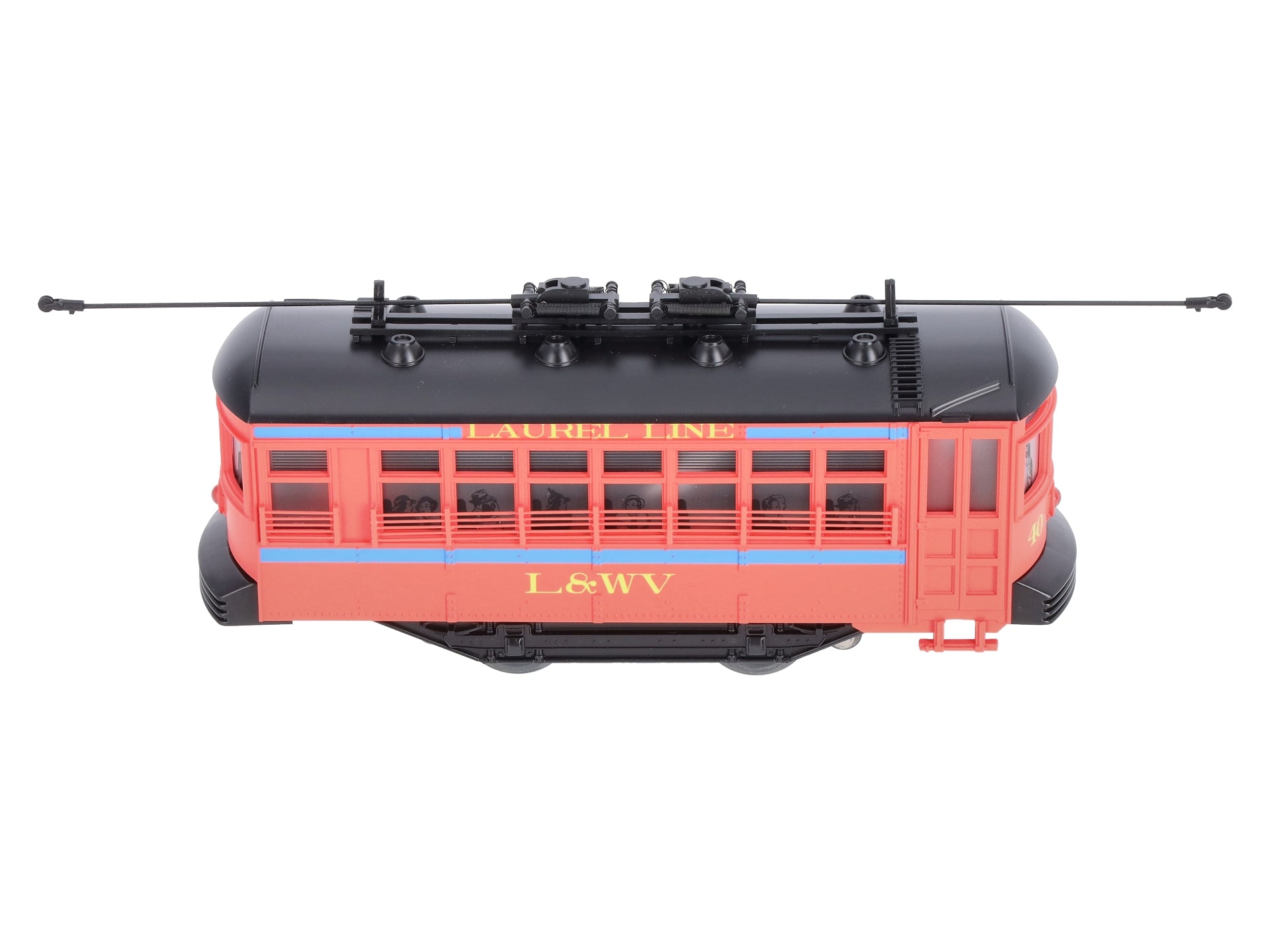 Lionel 6-58275 O Gauge Grzyboski's Trains 40th Anniversary Laurel Line Trolley LN/Box