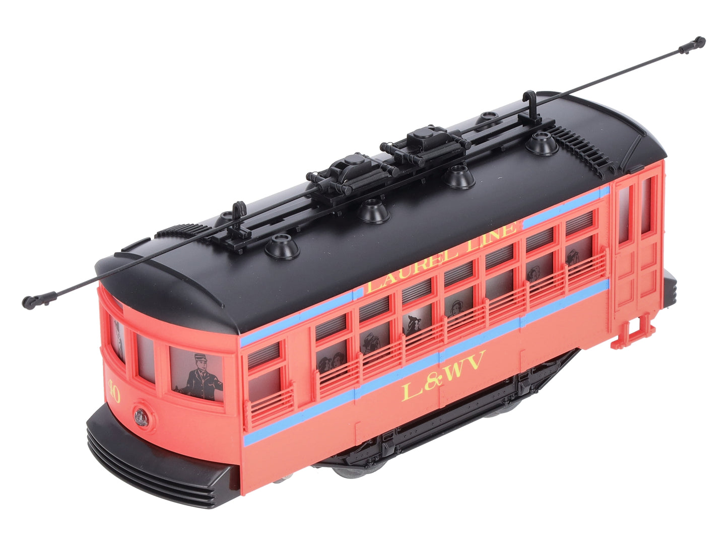 Lionel 6-58275 O Gauge Grzyboski's Trains 40th Anniversary Laurel Line Trolley LN/Box