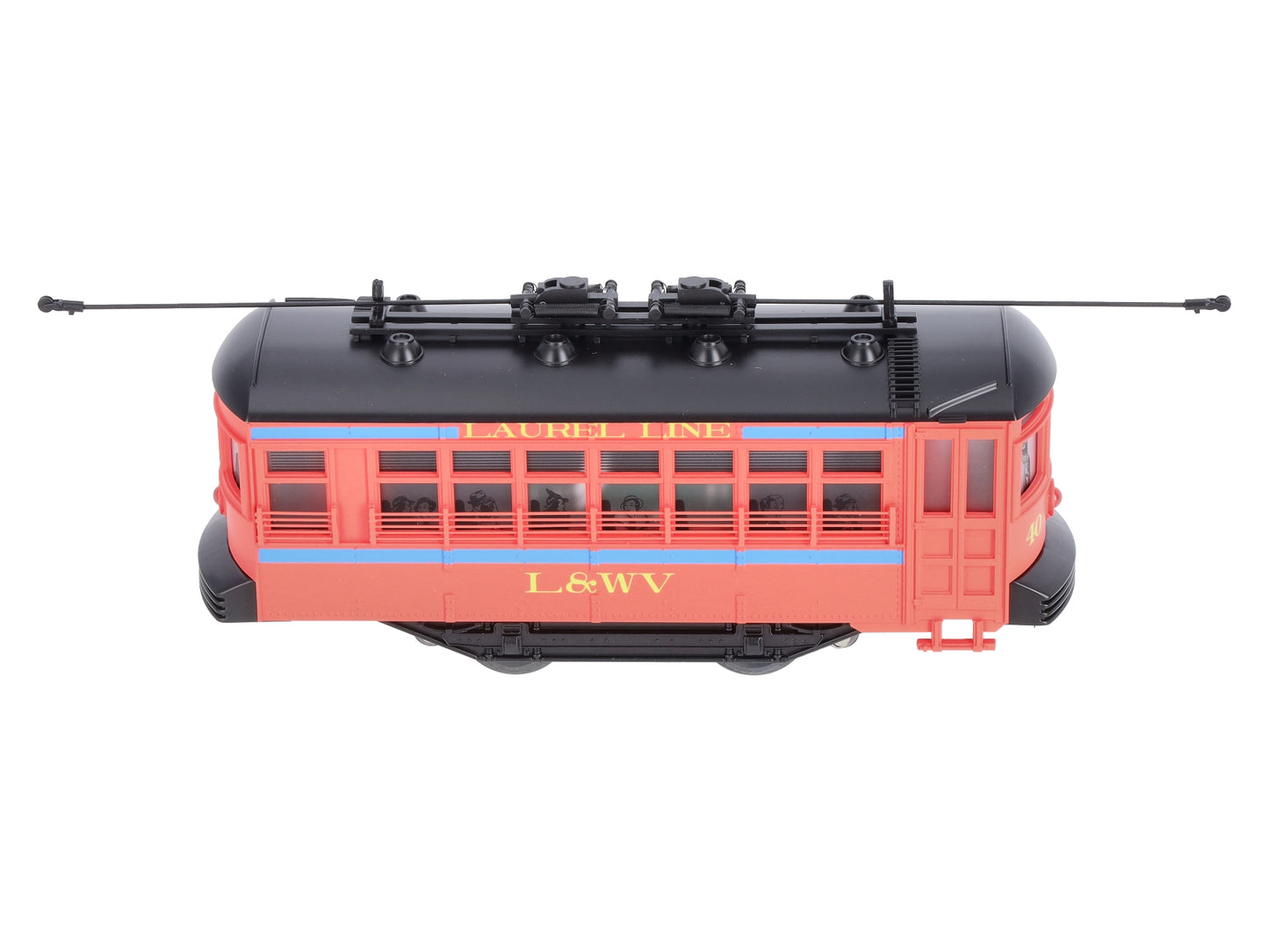 Lionel 6-58275 O Gauge Grzyboski's Trains 40th Anniversary Laurel Line Trolley LN/Box