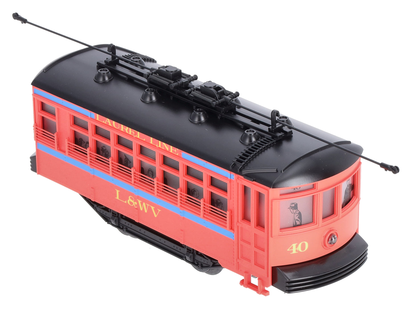 Lionel 6-58275 O Gauge Grzyboski's Trains 40th Anniversary Laurel Line Trolley LN/Box