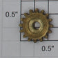 Lionel 8000-1X Brass Gear with Square Boss