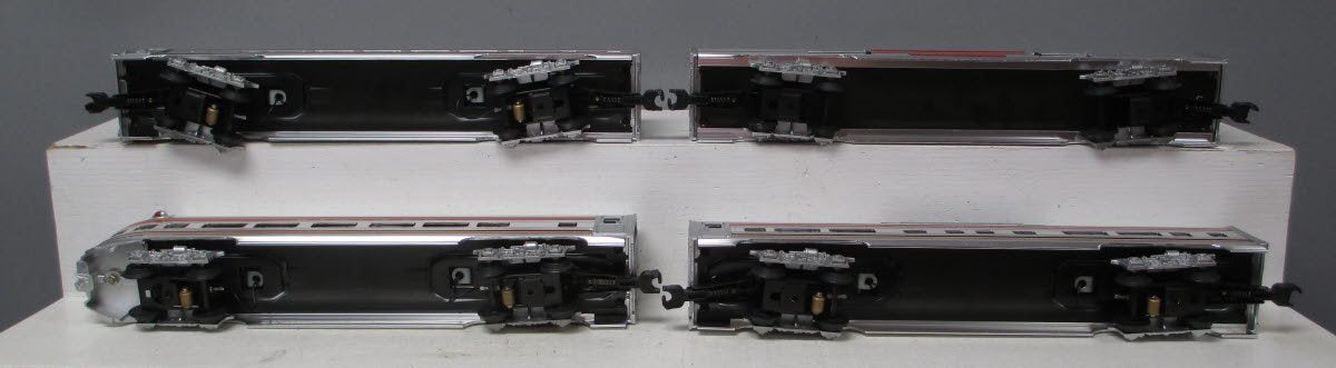 MTH 20-6021 O Santa Fe 60' Aluminum Passenger Car Set (Set of 4) LN/Box