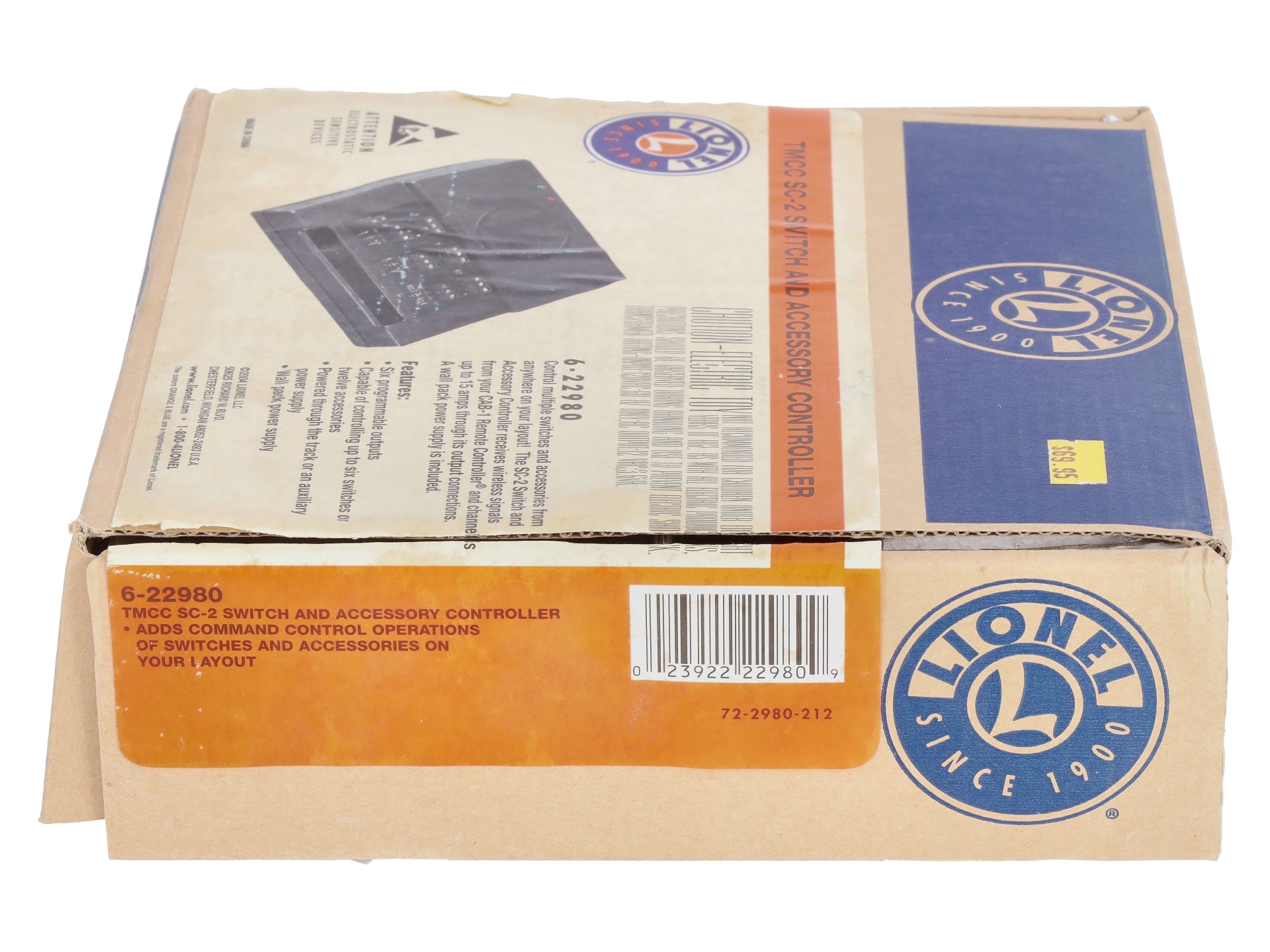 Lionel 6-22980 TMCC SC-2 Switch & Accessory Controller NIB