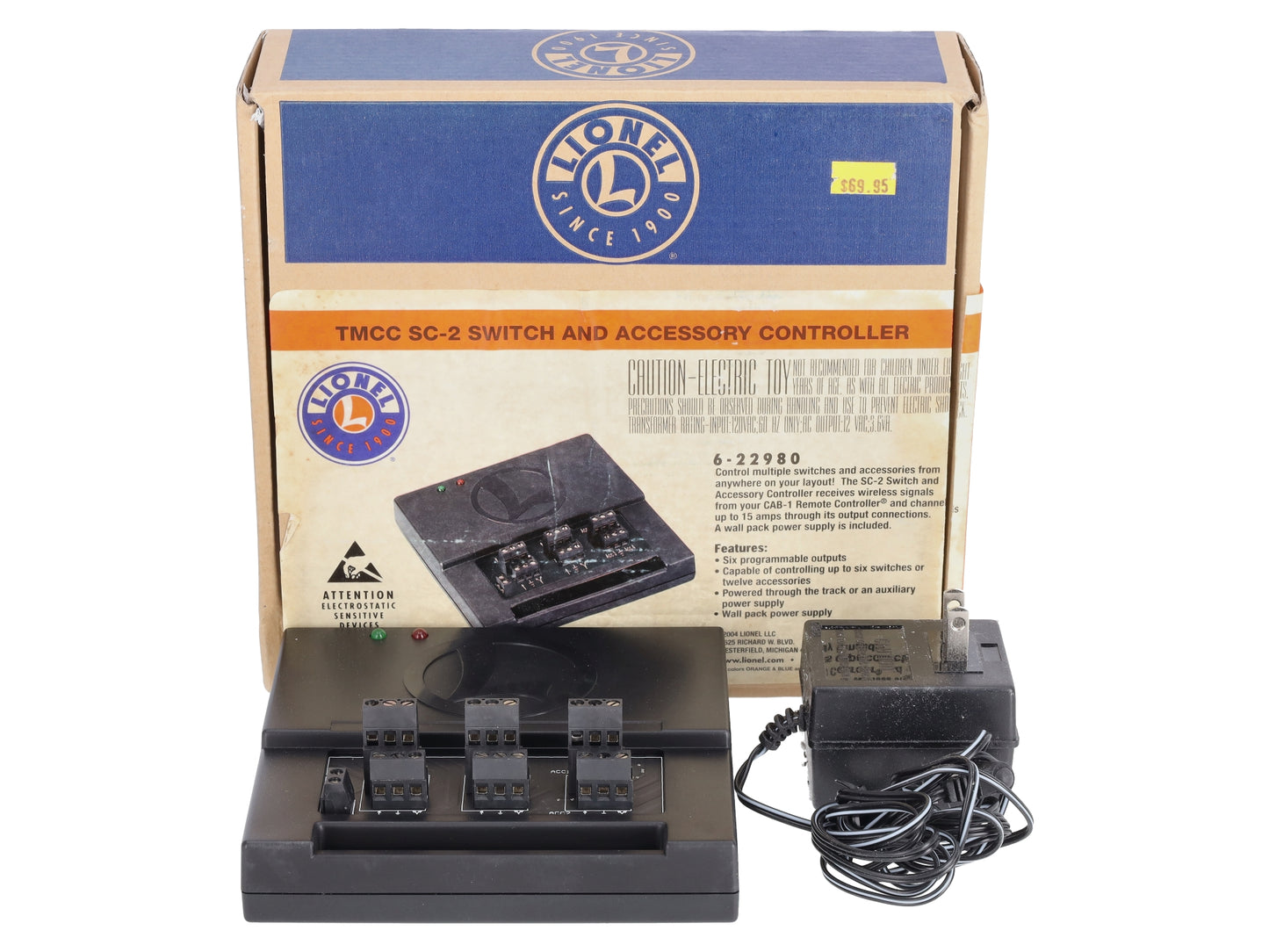 Lionel 6-22980 TMCC SC-2 Switch & Accessory Controller NIB
