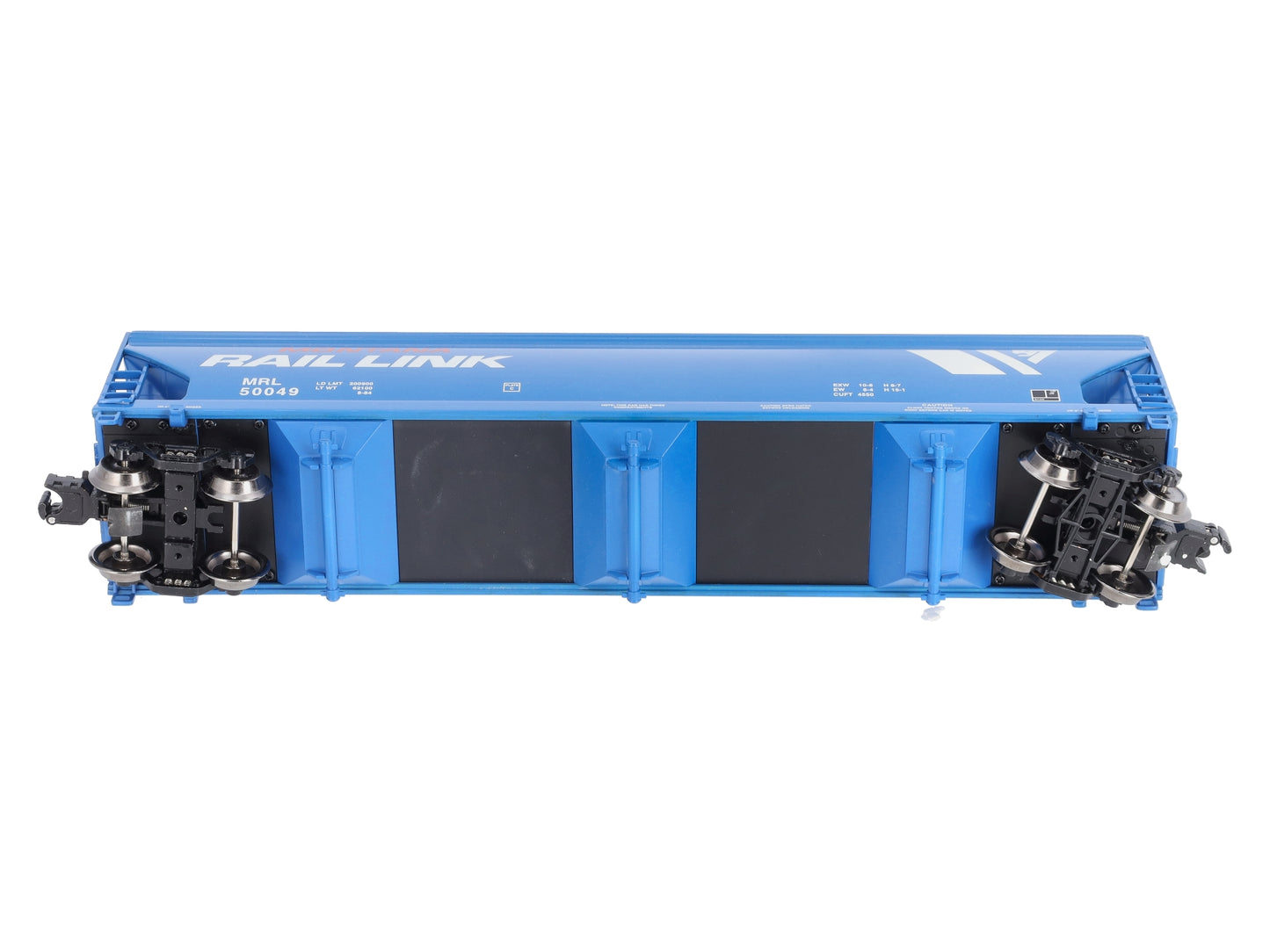 Lionel K-Line 6-22294 Montana Rail Link 3-Bay Modern Aluminum Hopper Car #50049