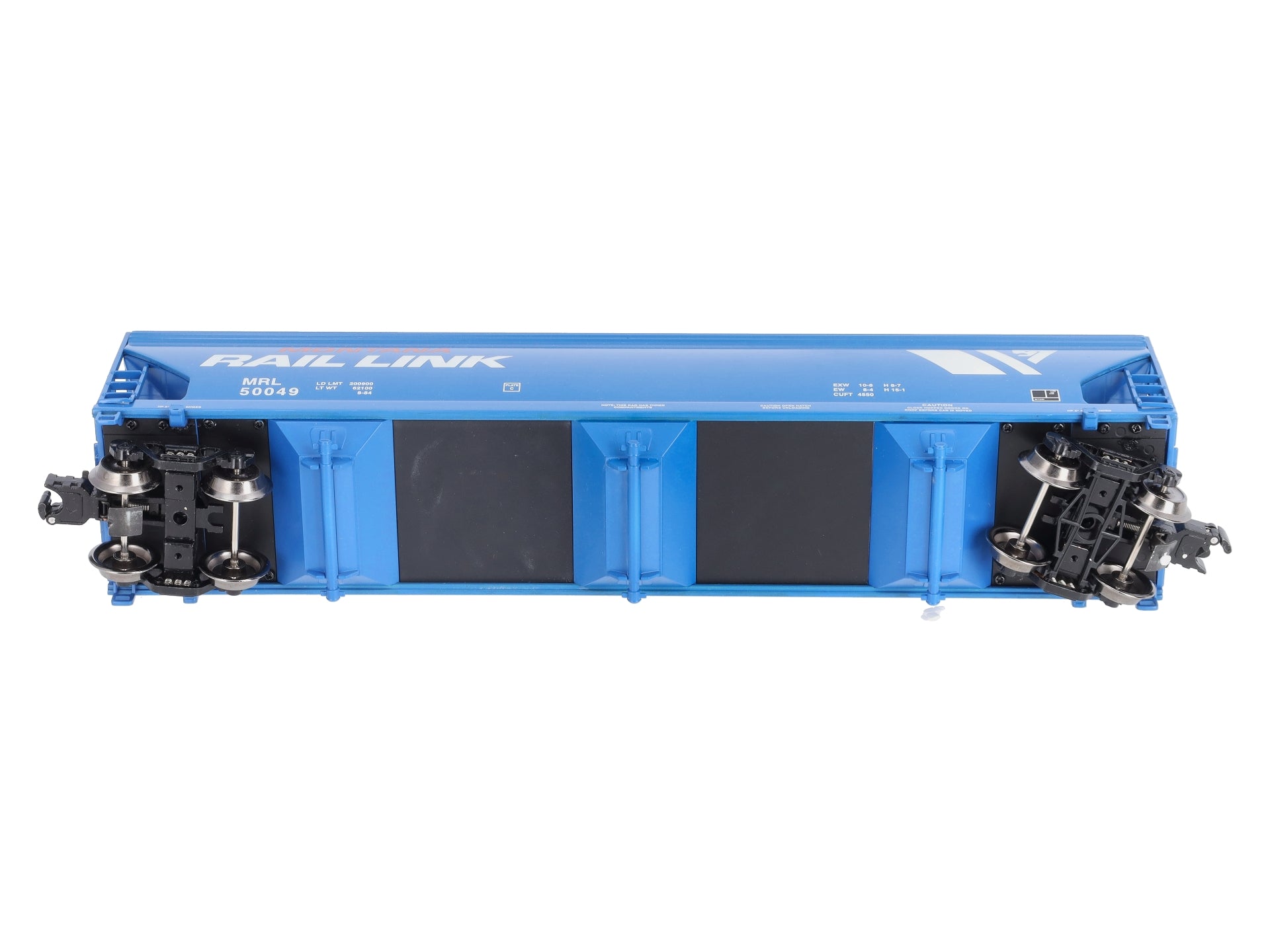 Lionel K-Line 6-22294 Montana Rail Link 3-Bay Modern Aluminum Hopper Car #50049