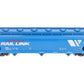 Lionel K-Line 6-22294 Montana Rail Link 3-Bay Modern Aluminum Hopper Car #50049