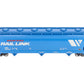 Lionel K-Line 6-22294 Montana Rail Link 3-Bay Modern Aluminum Hopper Car #50049