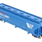 Lionel K-Line 6-22294 Montana Rail Link 3-Bay Modern Aluminum Hopper Car #50049