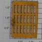 Lionel 3656-5 Yellow Metal Cattle Car Door