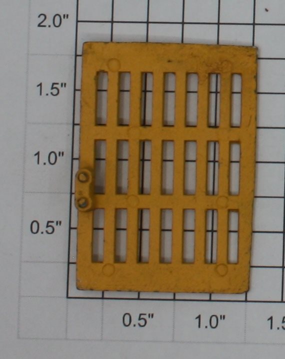 Lionel 3656-5 Yellow Metal Cattle Car Door