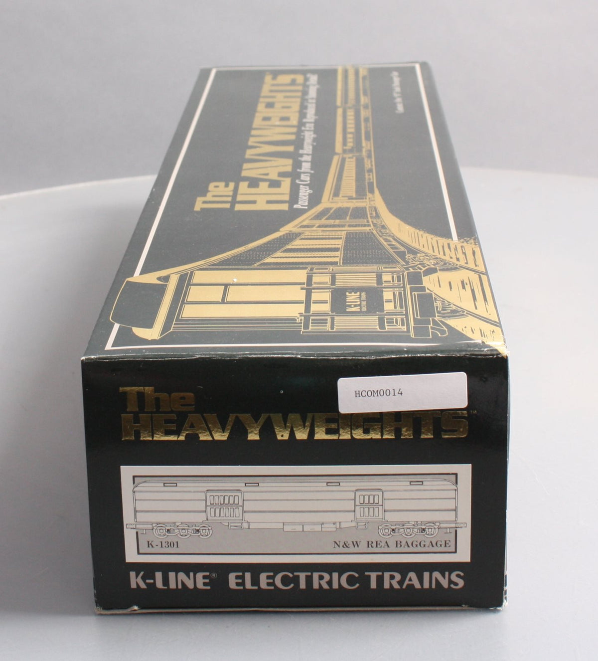 K-Line K-1301 O Gauge Norfolk & Western REA 18" Baggage Car #1301 LN/Box