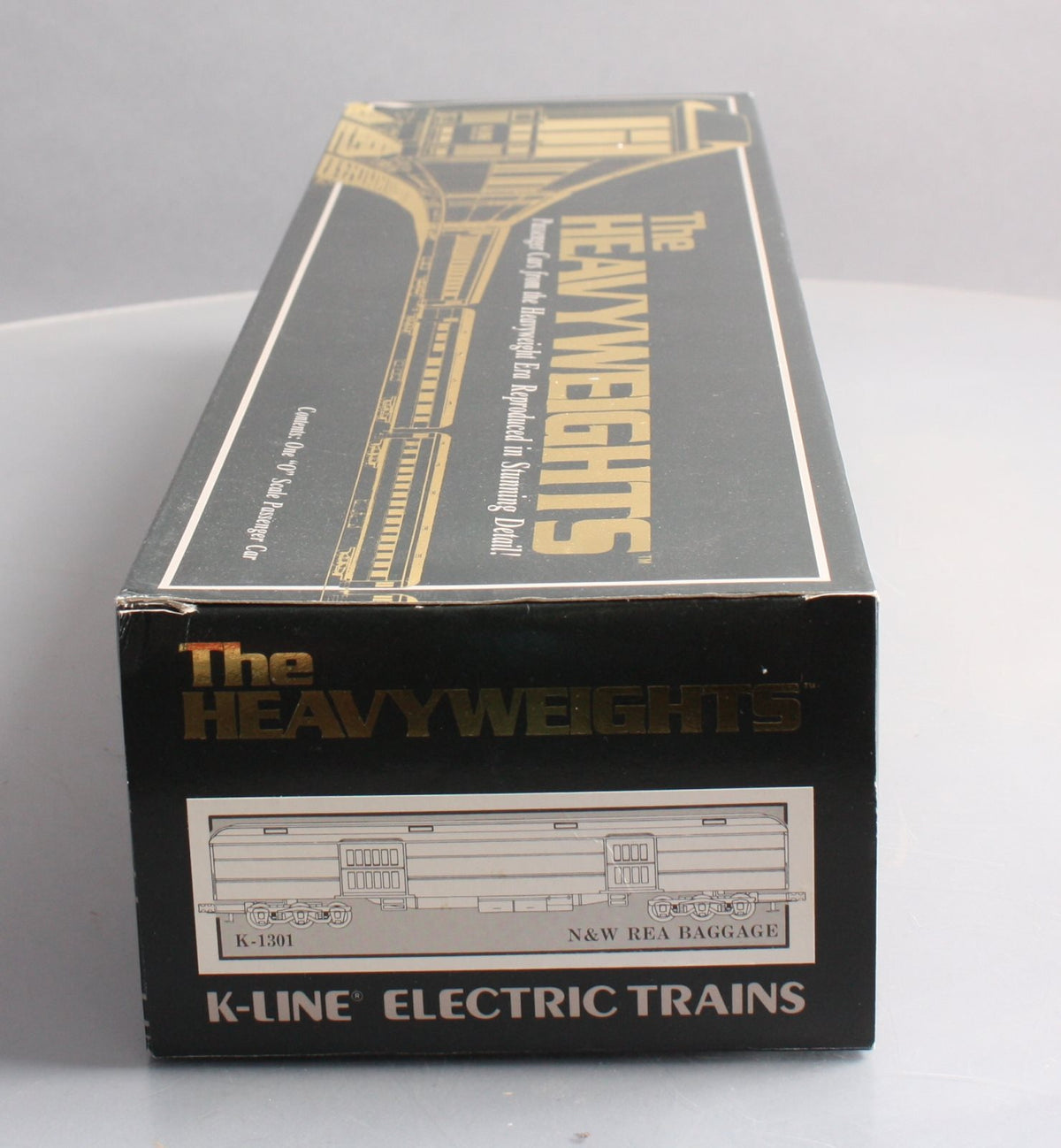 K-Line K-1301 O Gauge Norfolk & Western REA 18" Baggage Car #1301 LN/Box