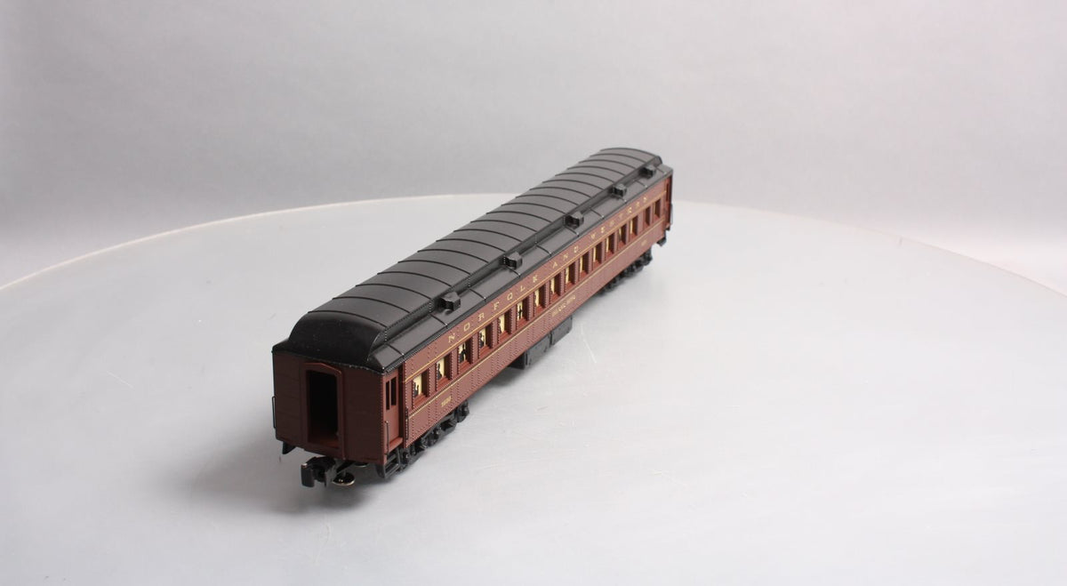 K-Line K1600 O Norfolk & Western "Island Rose" 18" Heavyweight Coach Car #1600 LN/Box