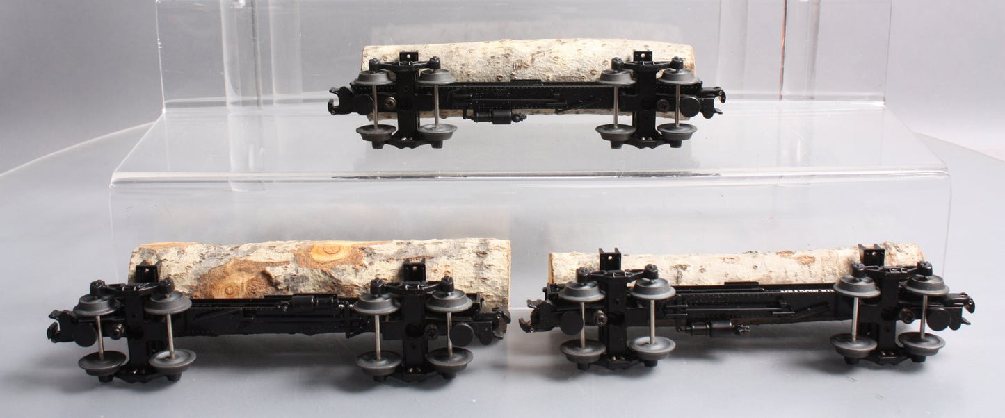 Lionel 6-29424 O Gauge Meadow River Lumber Log 3-Car Set LN/Box