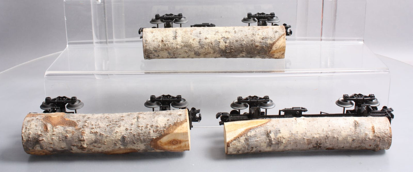 Lionel 6-29424 O Gauge Meadow River Lumber Log 3-Car Set LN/Box