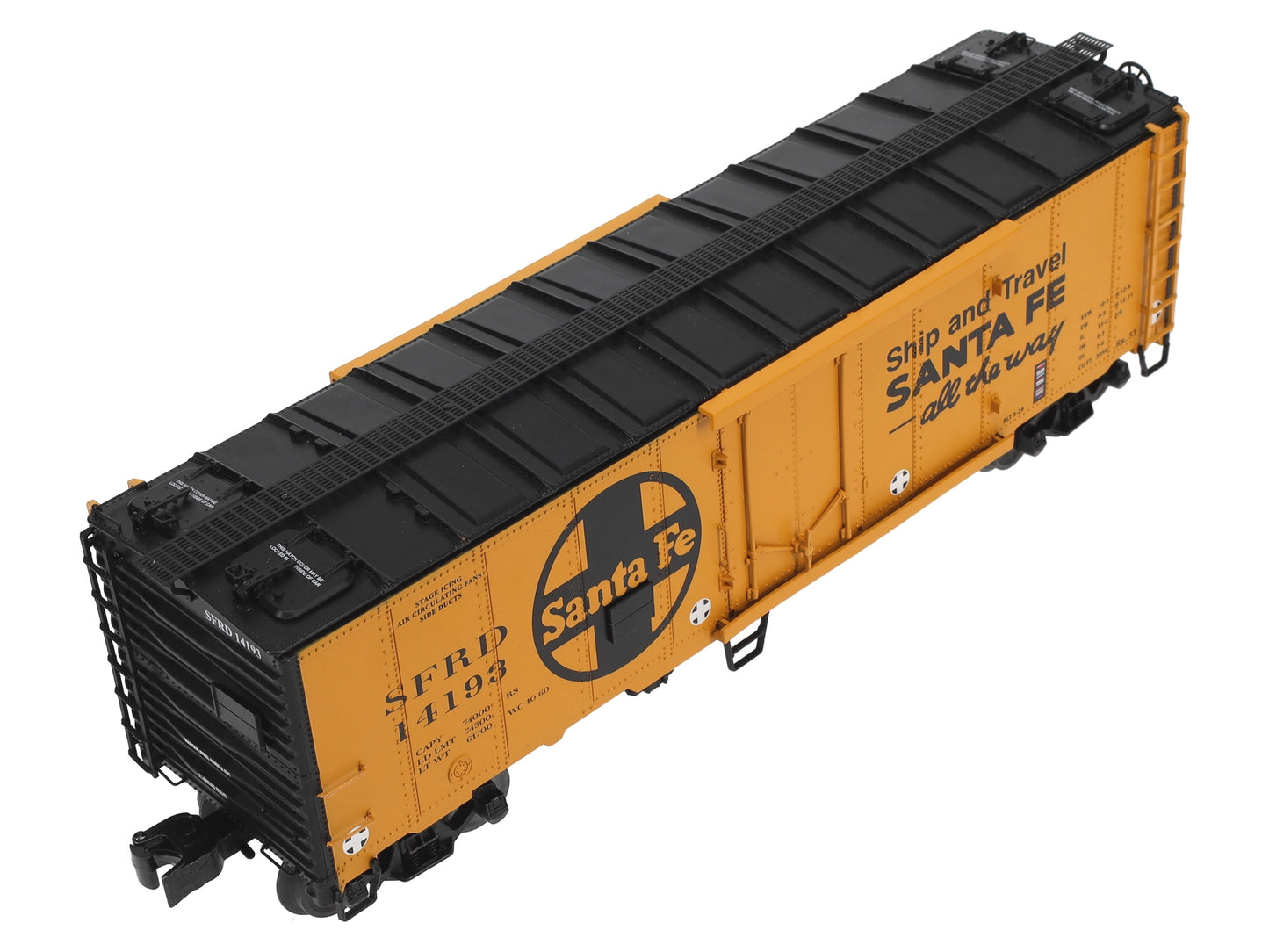 Lionel 2026062 O Santa Fe 40' Plug Door Reefer #14193