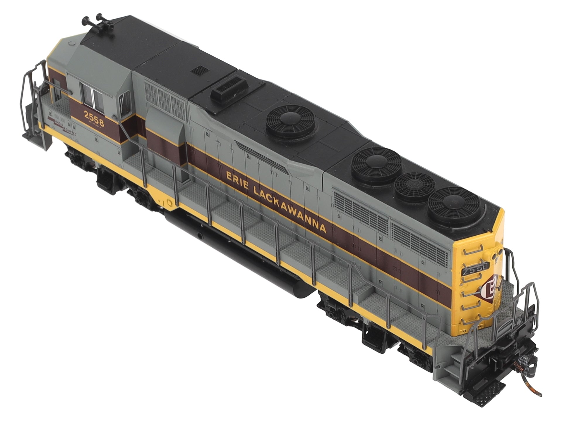 Kato 37-04B HO Scale Erie Lackawanna GP-35 Diesel Locomotive #2558 LN/Box