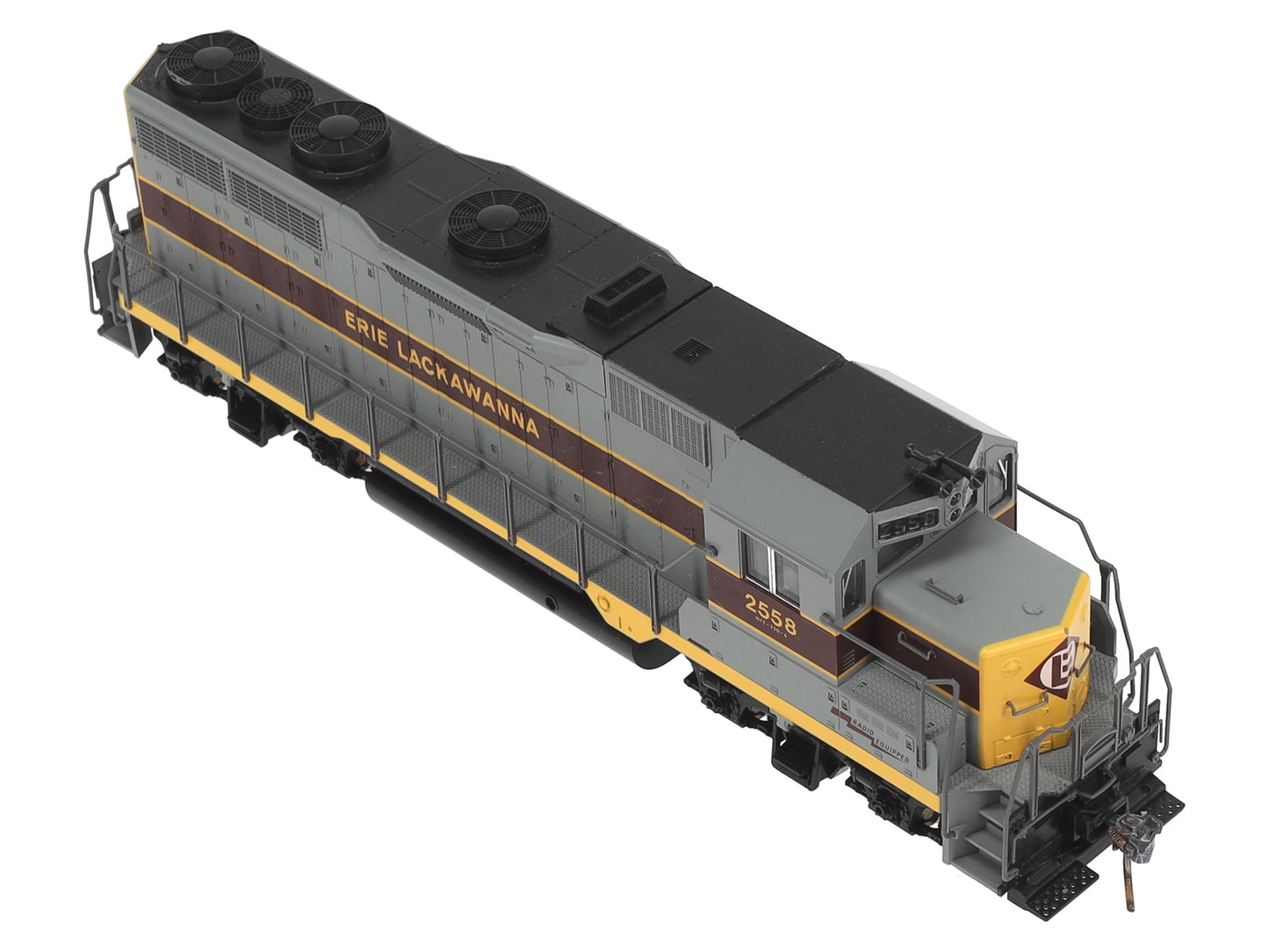 Kato 37-04B HO Scale Erie Lackawanna GP-35 Diesel Locomotive #2558 LN/Box