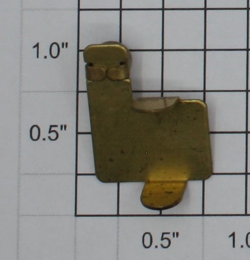 Lionel 390-36 Brass Center Rail Power Connector Contact Plate