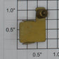 Lionel 390-36 Brass Center Rail Power Connector Contact Plate