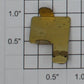 Lionel 390-36 Brass Center Rail Power Connector Contact Plate