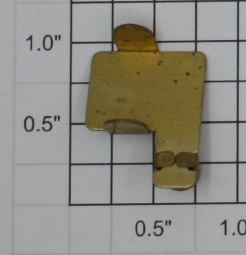 Lionel 390-36 Brass Center Rail Power Connector Contact Plate