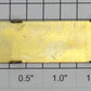 Lionel 4U-100 Blank Brass Collector Nameplate - 384, 385, 390, 400, 1835