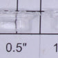 Lionel 8466-6/10 Clear Raised Number Marker Lens/Number Board