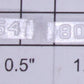 Lionel 8054-6/10 Clear Raised Number Marker Lens/Number Board (Pair of 2)