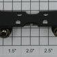 Lionel 224E-90 Motor Pickup / Collector Shoe Plate with Rollers Assembly