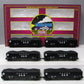 MTH 20-97062 O Gauge Norfolk & Western 4-Bay Hopper With coal Load 6-Car Set NIB