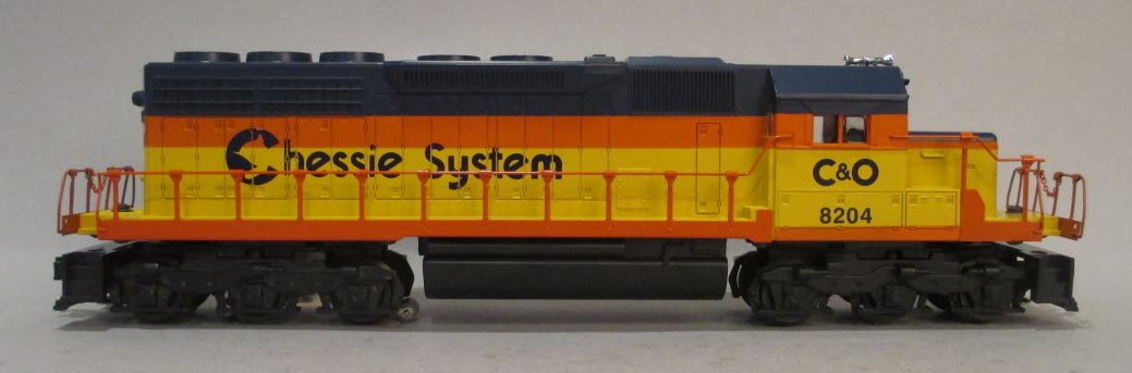 Lionel 6-18204 O Gauge Chessie System SD40 Non-Powered Diesel Locomotive #8204 LN/Box