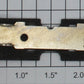 Lionel 224E-89 Collector Roller Fiber Plate & Bracket