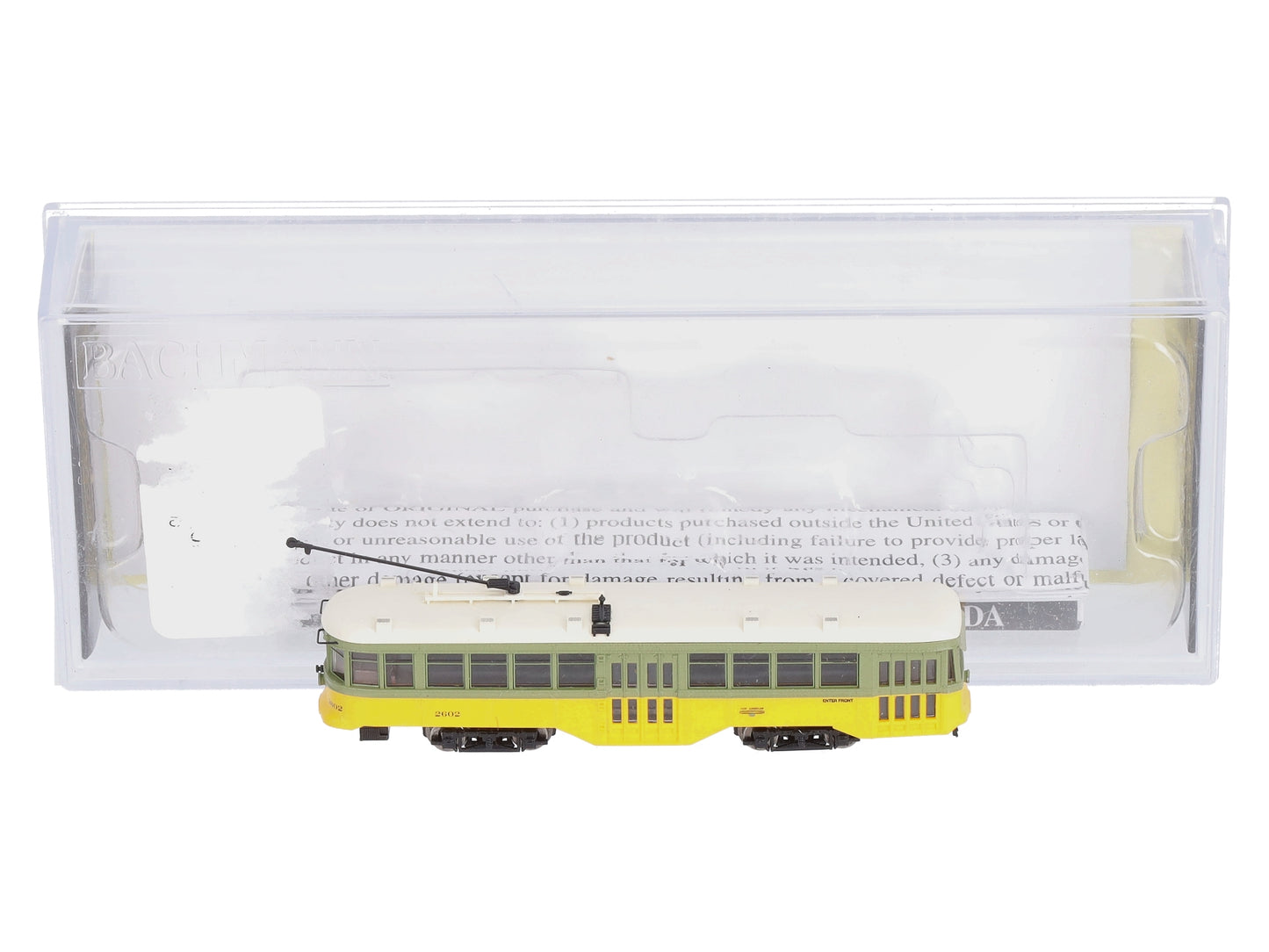 Bachmann 84655 N Spectrum Los Angeles Railway "Peter Witt" Streetcar w DCC NIB