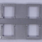 Lionel 6446-9 Gray Hopper Roof without Hatches or Clips