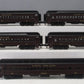 MTH 20-4043 O Long Island 70' Madison Passenger Car Set (Set of 5) LN/Box