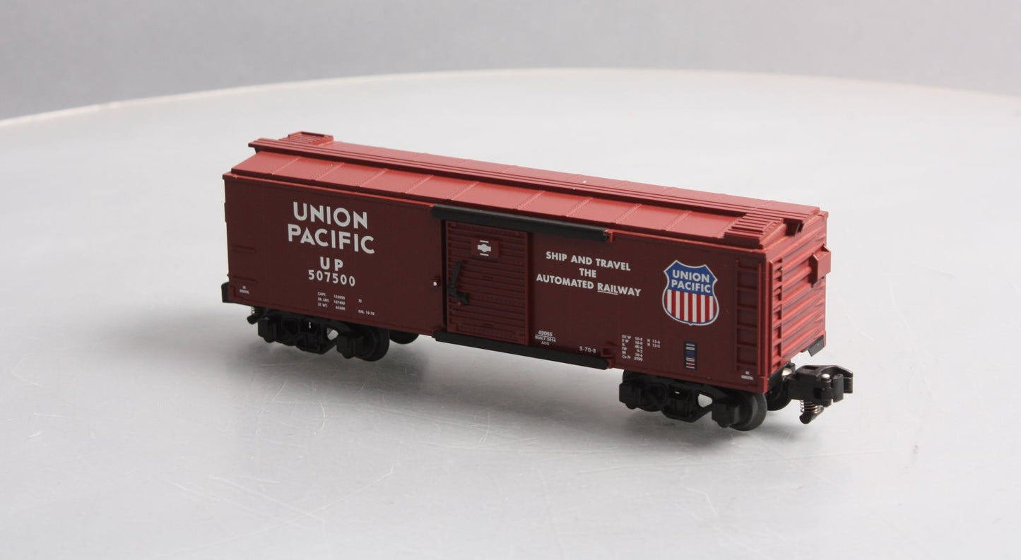 American Flyer 6-49065 S Scale Union Pacific Diesel RailSounds Boxcar #507500 LN/Box