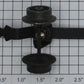 Lionel 1130-20 Blackened Metal Rear Truck