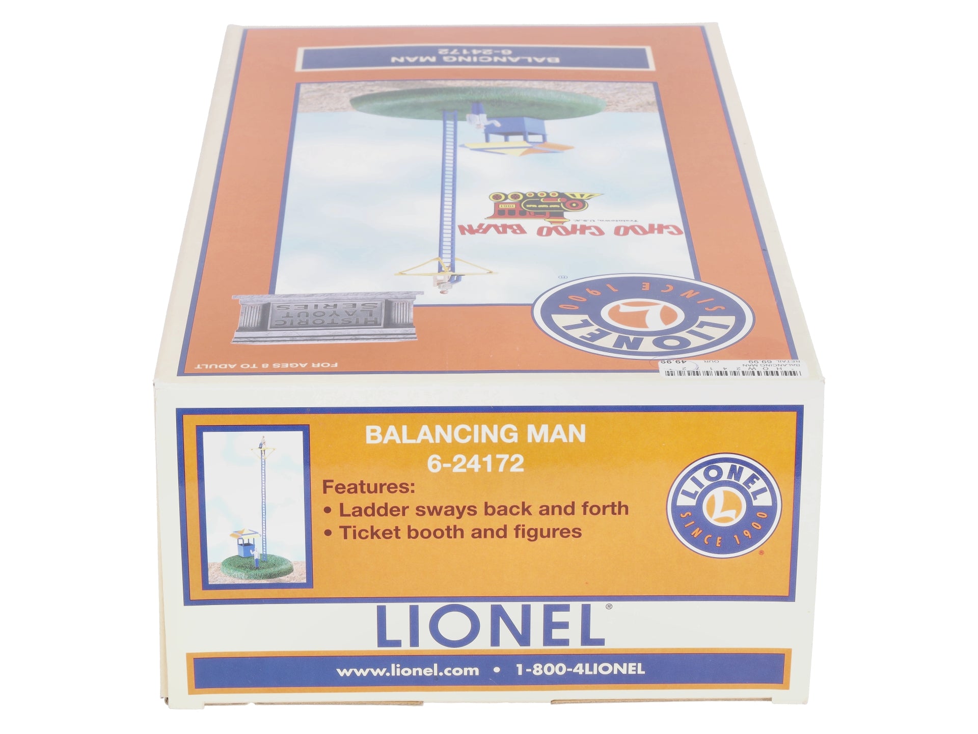 Lionel 6-24172 Operating Circus Balancing Man LN/Box