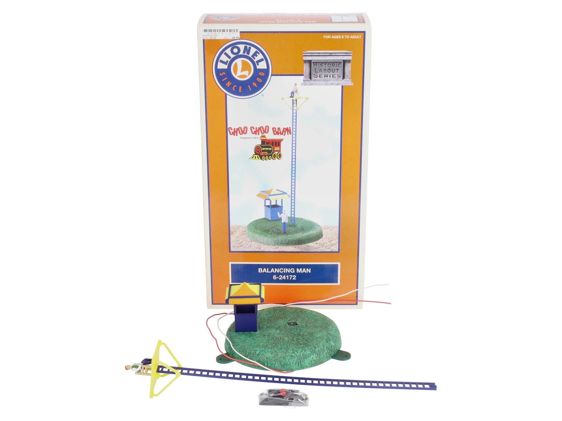 Lionel 6-24172 Operating Circus Balancing Man LN/Box